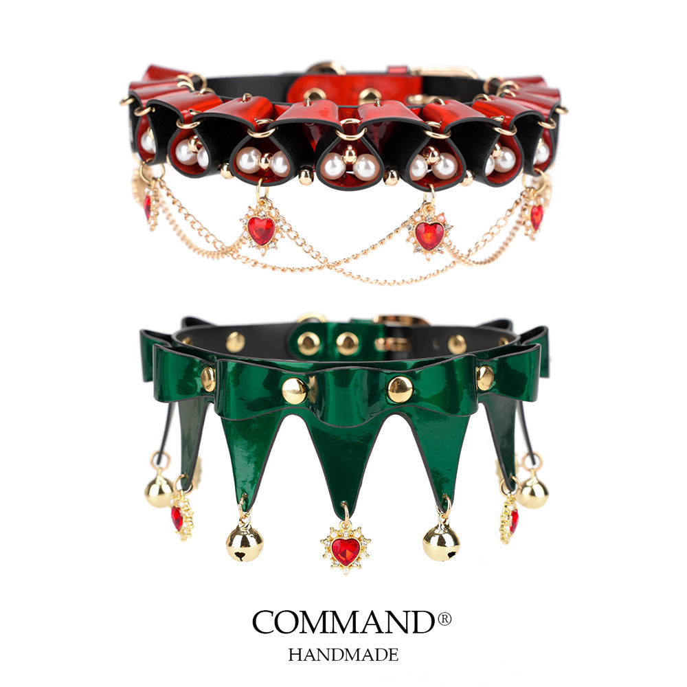 Holiday Edition: Double Layered Heart Choker Set