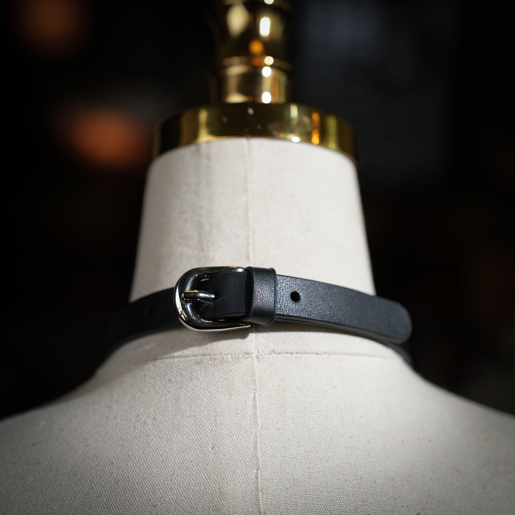 Thalassa Black Chain Collar