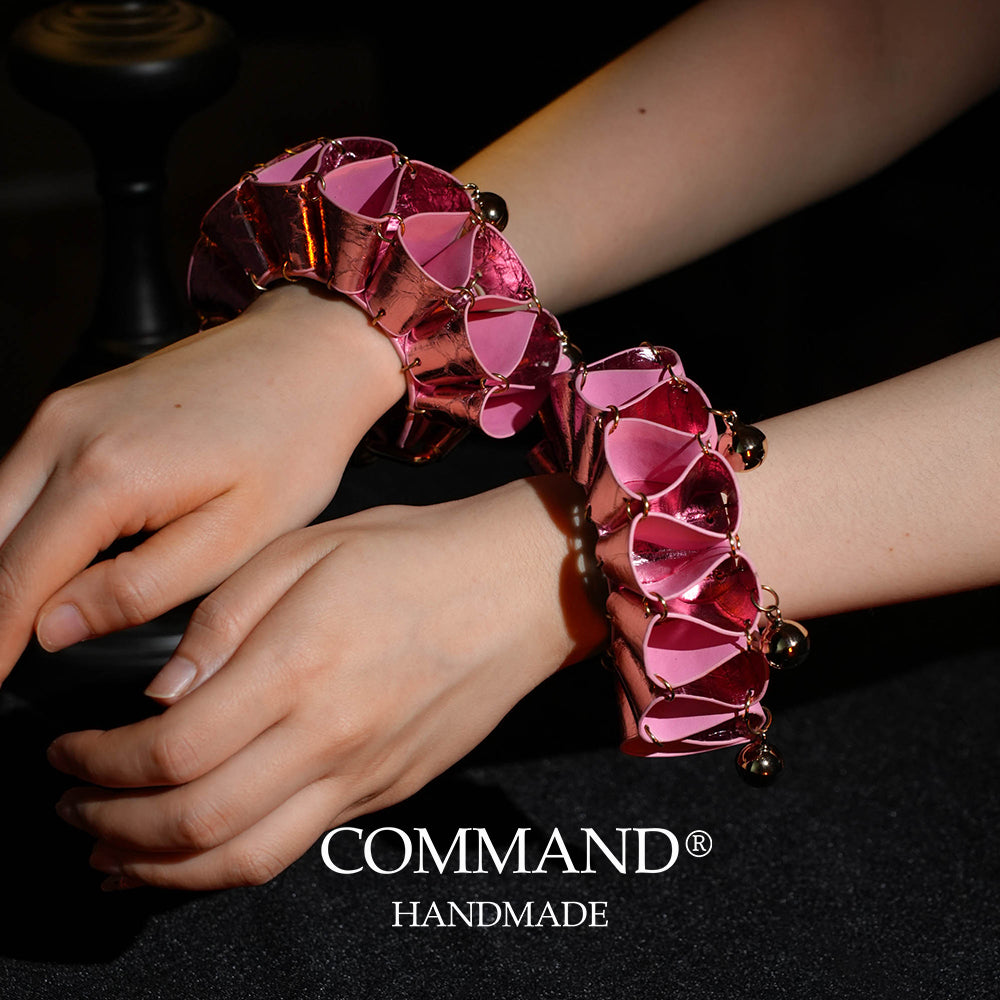 Jester Artisanal Layered Bell Ruffled Bracelet