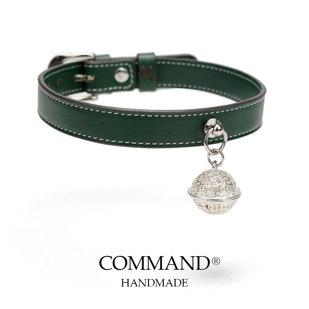 Small Bell Black / Green Bell Fashion Choker