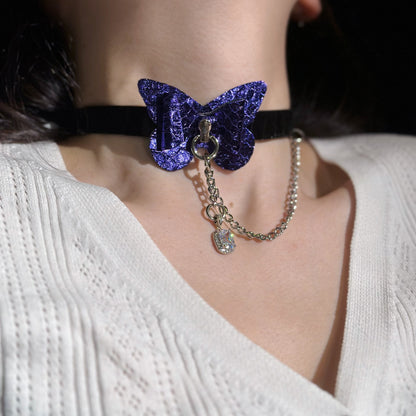 Thalia Butterfly Chain Choker