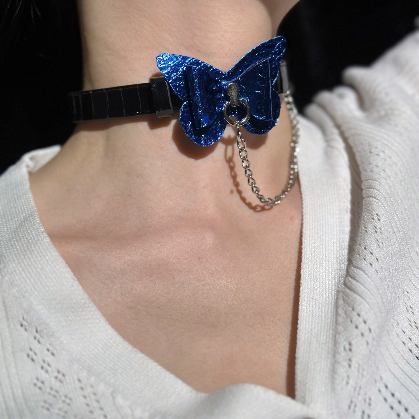 Thalia Butterfly Chain Choker